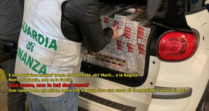 Contrabbando di sigarette tra Napoli e Palermo: 10 arresti (26.04.21)