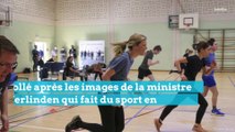 Tollé après les images de la ministre Annelies Verlinden qui fait du sport en intérieur