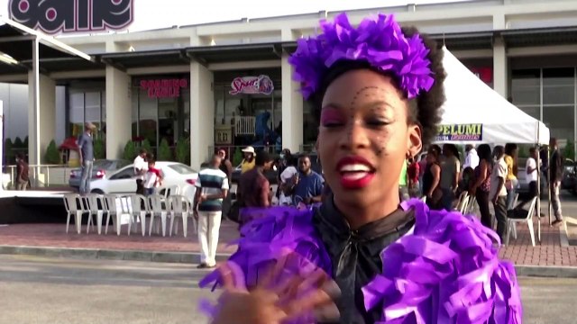 Nigerian teen climate activists create fashion from waste