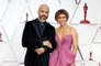 Halle Berry and Van Hunt make red carpet debut at Oscars