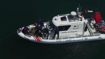 Sahil güvenlik kaçak ahtapot avcılığına geçit vermedi