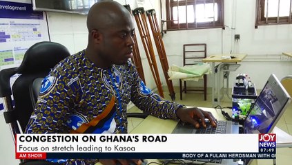 Congestion on Ghana’s Roads:  Residents of Kasoa worried about long hours spent in traffic - AM Show on JoyNews (26-4-21)