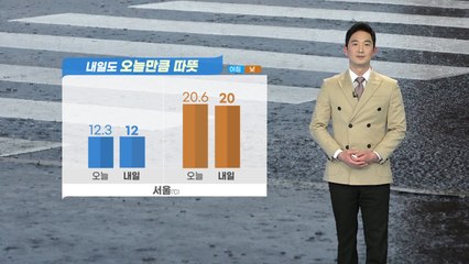 [날씨] 내일 곳곳 비...양 적어 건조함 해소되지 못해 / YTN