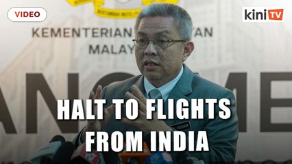 MOH to propose halt to flights from India