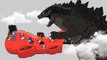 Godzilla vs Kong in Among us Airship Zombies Episode 7 _ The Henry Stickman and Ellie Animation