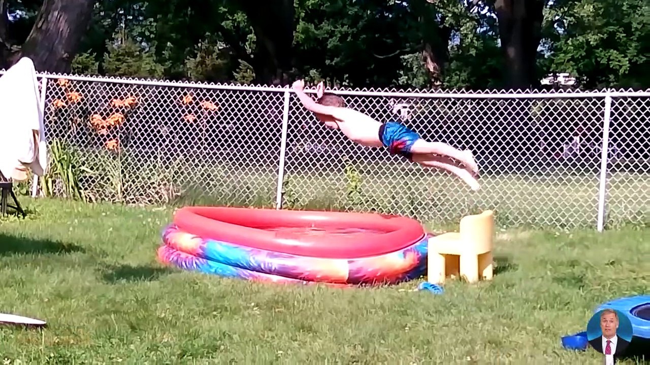 Try Not To Laugh - Funny Babies Playing With Water Pool Fails  Funny Baby Videos Compilation