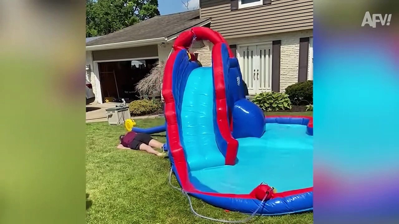 Just A Bunch Of Pool Fools! Funniest Water Fails Afv 2021 video