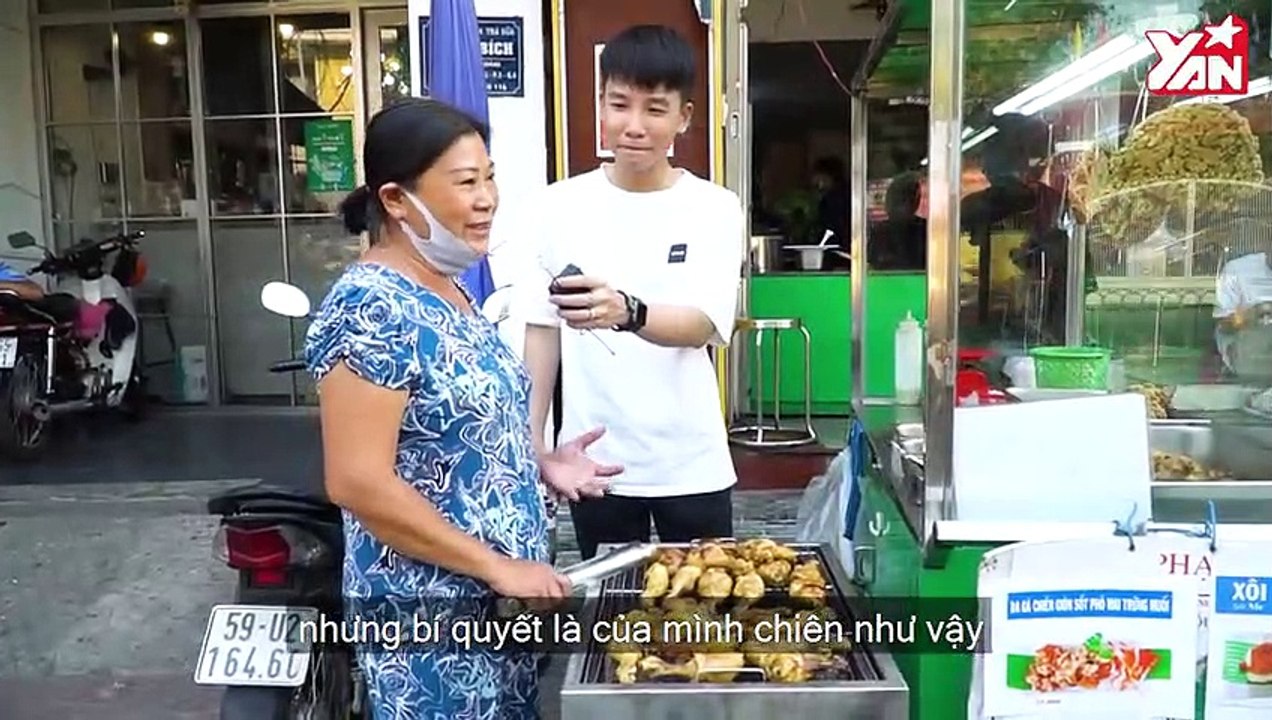 YAN Review: Xôi gà nướng muối ớt độc lạ, bạn đã thử chưa?