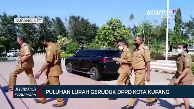 Oknum Anggota DPRD Diduga Aniaya Lurah Naikoten 1, Puluhan Lurah Geruduk Kantor DPRD