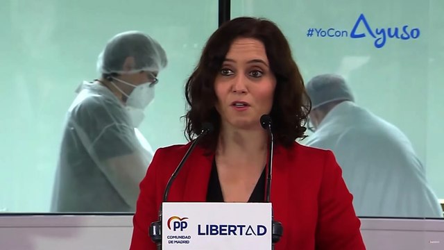 Ayuso: Sánchez decía que Vox demostraba tener más sentido de Estado que el PP, y ahora resulta que hay que aplicarle un cordón sanitario