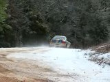 100 Acre Woods Rally, big slide
