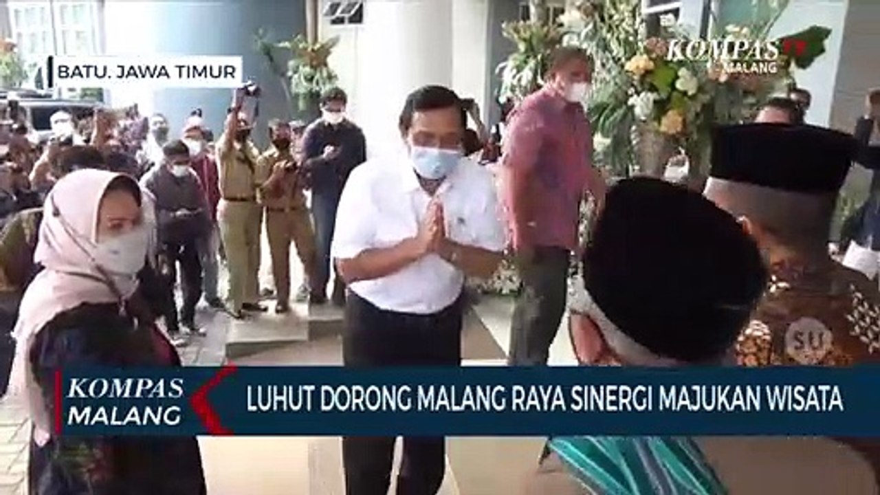 Menko Luhut Dorong Kepala Daerah Malang Raya Sinergi Kembangkan Potensi Wisata