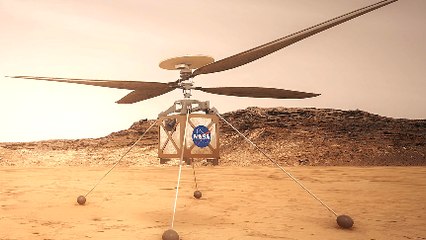 NASA Berhasil Terbangkan Drone di Planet Mars, Anginnya dari Mana?