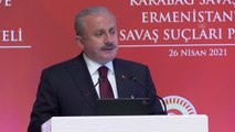Son dakika... TBMM Başkanı Şentop, İkinci Karabağ Savaşı ve Ermenistan'ın Savaş Suçları Paneli'nde konuştu