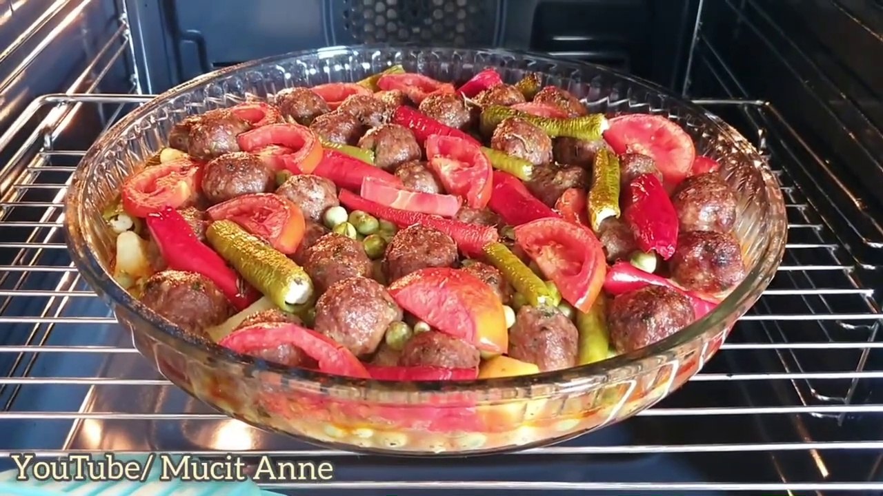 İFTARA NE YEMEK YAPSAM DİYENLER İÇİN NEFİS BİR FIRIN YEMEĞİ Pratik Fırın Yemekleri Misket Köfte