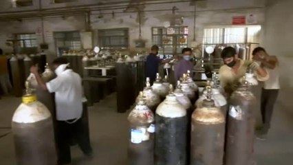 Crítica situación en la India sin suministro de oxígeno