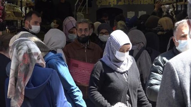 Son dakika haberi... Mağazada açılış indirimi, koronavirüsü unutturdu