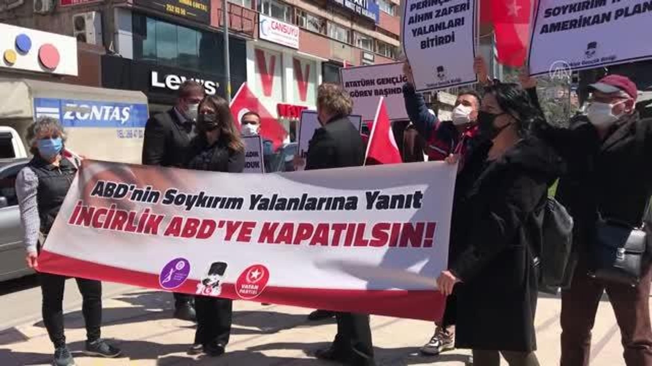 ABD Başkanı Biden'ın 1915 olaylarını "soykırım" olarak nitelemesi protesto edildi