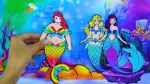 Paper Dolls Dress Up - Costume Mermaid Rapunzel vs Sadako Family Dress - Barbie Story & Crafts