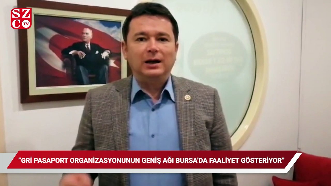 Gri pasaport organizasyonunun geniş ağı Bursa'da faaliyet gösteriyor