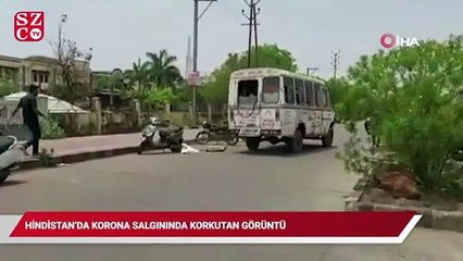 Hindistan’da korona salgınında korkutan görüntü
