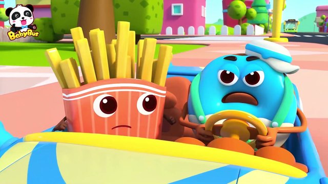 Yummy Food Kitchen - Donuts, Hamburger, French Fries | Nursery Rhymes | Kids Songs | BabyBus