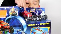 Monster Dome Playset Blaze And The Monster Machines Toy Unboxing With Ckn Toys