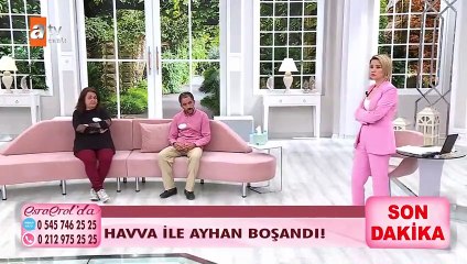 Havva ile Ayhan boşandı!