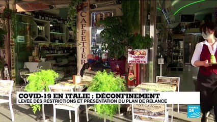 Covid-19 en Italie : levée des restrictions et présentation du plan de relance