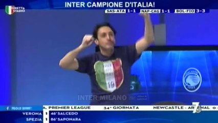 19 VOLTE CAMPIONE D’ITALIA * TRAMONTANA CANTA YES I M INTER CON IL CUORE VERSO MAURONE.