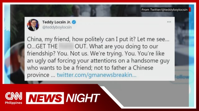 DFA chief tells China to get out of PH waters