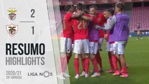Highlights: Benfica 2-1 Santa Clara (Liga 20/21 #29)
