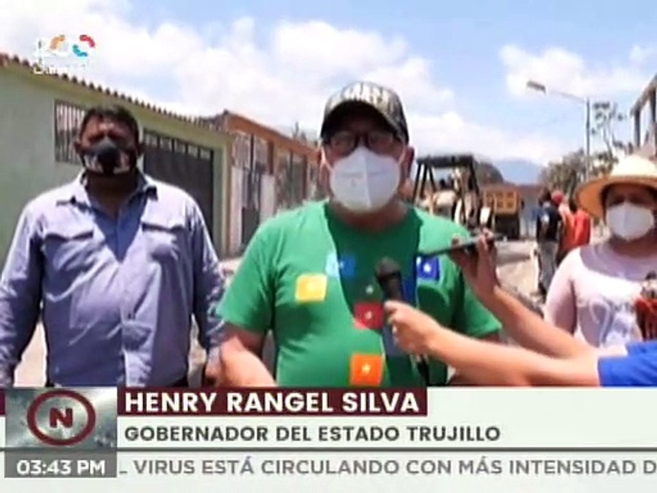 A través del Plan 21 Trujillo se aplican más de 1.500 toneladas de asfalto en avenidas de Boconó