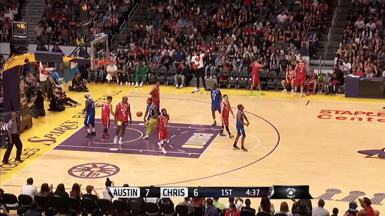 Ace Family Basketball Charity Event! Chris Brown Vs (Mr Beast)