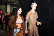 Megan Fox Wore Nothing But a Bra Under a Jacket On a Date Night With Machine Gun Kelly