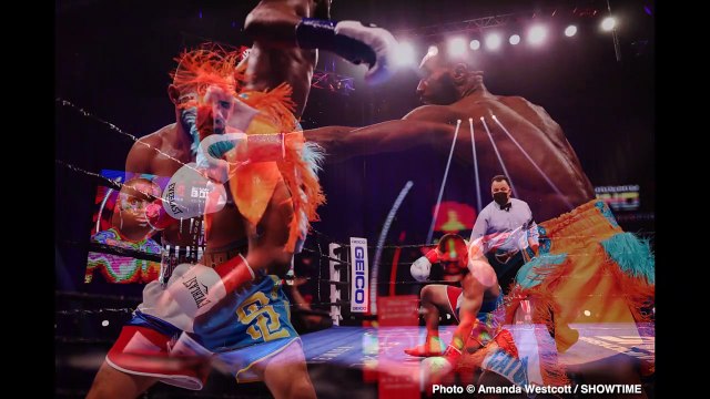 Jaron Ennis noquea en 6 rounds a Sergey Lipinets