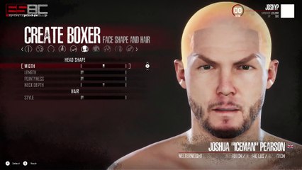 eSports Boxing Club Create A Boxer! Most Detailed Ever?