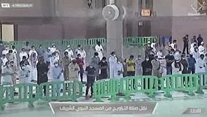 صلاة التراويح , 11 رمضان 1442هـ , المسجد النبوي,    أحمد الحذيفي
