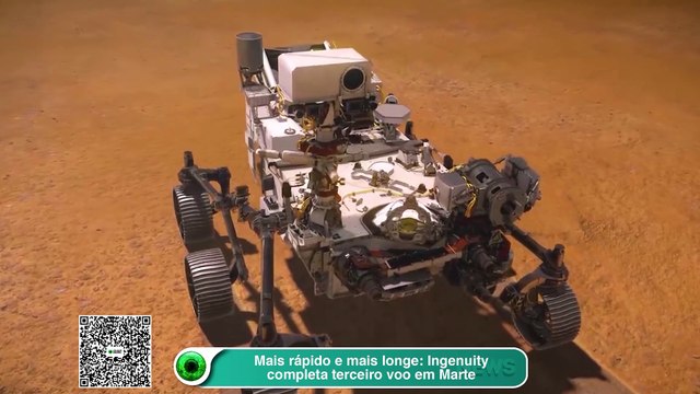 Mais rápido e mais longe- Ingenuity completa terceiro voo em Marte