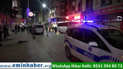 seyir halindeki araca silahlı saldırı