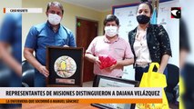 Salud Pública y la Cámara de Representantes de Misiones distinguieron a Daiana Iris Velázquez, la enfermera que socorrió a Manuel Sánchez