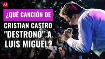 ¿Qué canción de Cristian Castro ‘destronó’ a Luis Miguel_ 'El Sol' tuvo miedo de perder el éxito