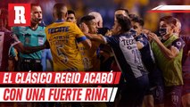 El Clásico Regio terminó en bronca a tal grado que Javier Aguirre y Tuca se metieron
