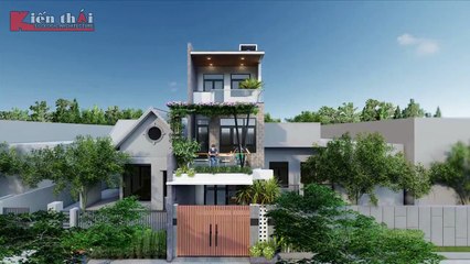 Thiết kế nhà phố 3 tầng đẹp
