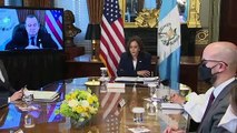 Vicepresidenta de EEUU promete al presidente de Guatemala más ayuda a Centroamérica