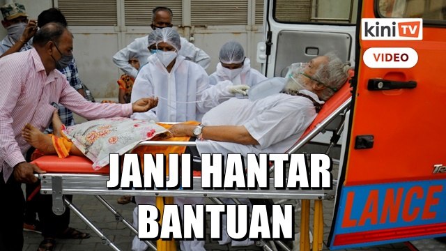 Komuniti antarabangsa bantu India ketika kes Covid-19 meningkat