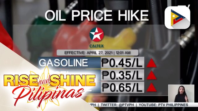 Dagdag-presyo sa mga produktong petrolyo, epektibo ngayong araw