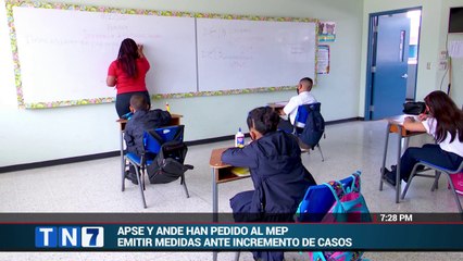 MEP reitera que de momento no suspenderá las clases presenciales