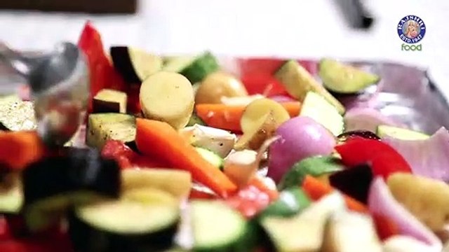 Roasted Vegetable Salad Recipe | Quick & Easy Baked Veg Salad | Ruchi'S Kitchen