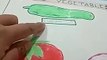 Concept Of  Salad   & Root Vegetables For Kindergarten /Toddlers /Preschoolers/Nursery/3+Age Group
